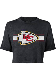 Travis Kelce Kansas City Chiefs Womens Black Player Player T-Shirt