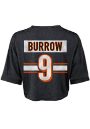 Joe Burrow Cincinnati Bengals Womens Black Player Player T-Shirt