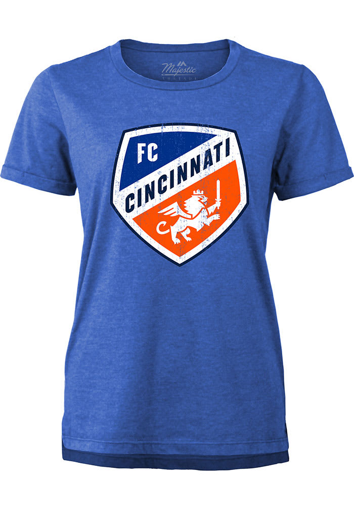 FC Cincinnati Womens Blue Primary Short Sleeve T-Shirt