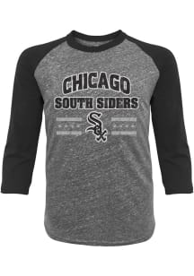 Chicago White Sox Grey Team Pride Southside Long Sleeve Fashion T Shirt