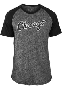 Chicago White Sox Black Wordmark Short Sleeve Fashion T Shirt