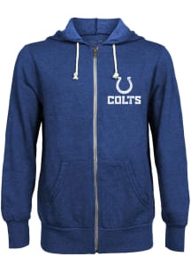 Indianapolis Colts Mens Blue Primary Long Sleeve Zip Fashion