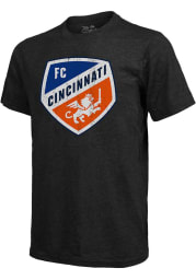FC Cincinnati Black Primary Short Sleeve Fashion T Shirt