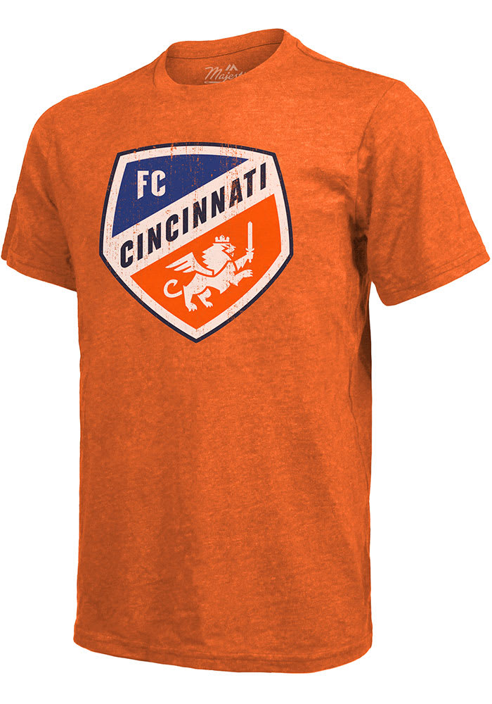 FC Cincinnati Orange Primary Short Sleeve Fashion T Shirt