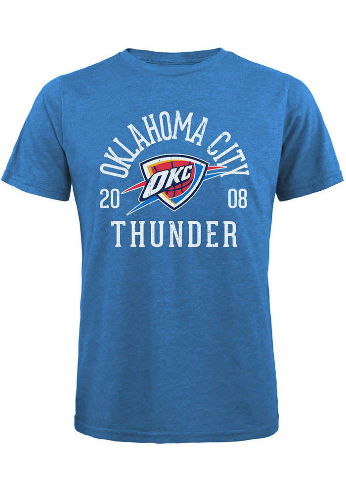 Oklahoma City Thunder Blue Ball Hog Short Sleeve Fashion T Shirt