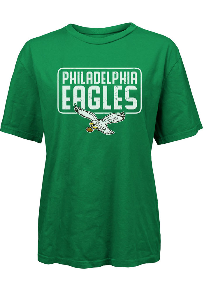 Kelly green philadelphia eagles t best sale shirt