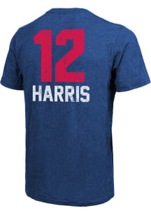 Tobias Harris Philadelphia 76ers Blue Primary Short Sleeve Fashion Player T Shirt