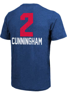 Cade Cunningham Detroit Pistons Blue Aldo Short Sleeve Fashion Player T Shirt