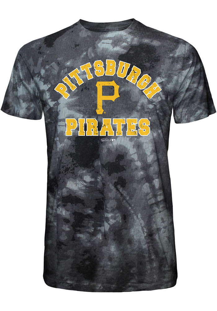 47 Men's Pittsburgh Pirates Black Grit Scrum T-Shirt