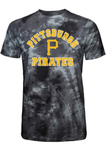 Pittsburgh Pirates Black Curveball Short Sleeve Fashion T Shirt