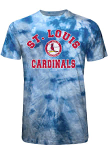 St Louis Cardinals Light Blue Curveball Short Sleeve Fashion T Shirt