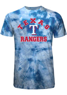 Texas Rangers Light Blue Curveball Short Sleeve Fashion T Shirt