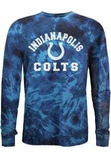 Indianapolis Colts Blue Curveball Long Sleeve Fashion T Shirt