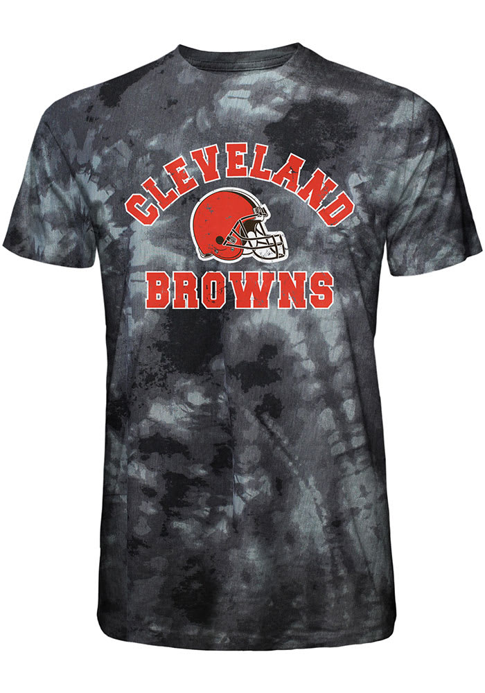 Cleveland Browns Black Curveball Short Sleeve Fashion T Shirt
