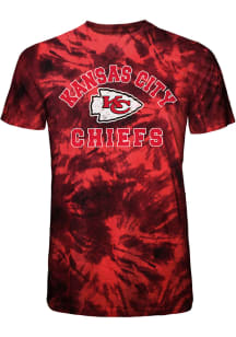 Kansas City Chiefs Red Curveball Short Sleeve Fashion T Shirt