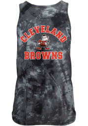 Cleveland Browns Mens Black Curveball Short Sleeve Tank Top