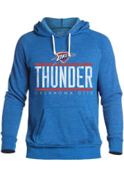 Oklahoma City Thunder Mens Blue Sideline Fashion Hood