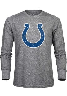 Indianapolis Colts Grey Primary Long Sleeve Fashion T Shirt