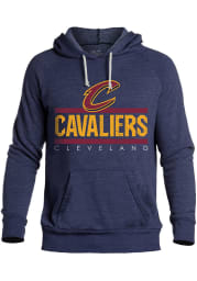 Cleveland Cavaliers Mens Navy Blue Sideline Fashion Hood