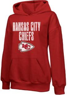 Kansas City Chiefs Womens Red Empire Hooded Sweatshirt