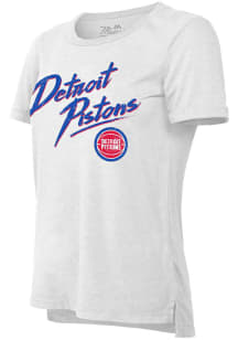 Cade Cunningham Detroit Pistons Womens White Dirty Dribble Player T-Shirt