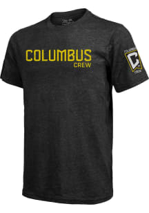 Columbus Crew Black City Wordmark Short Sleeve Fashion T Shirt