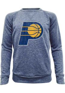 Indiana Pacers Mens Navy Blue Primary Logo Long Sleeve Fashion Sweatshirt