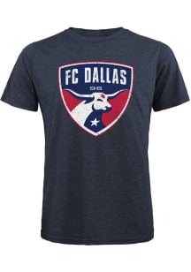 FC Dallas Navy Blue PRIMARY Short Sleeve Fashion T Shirt