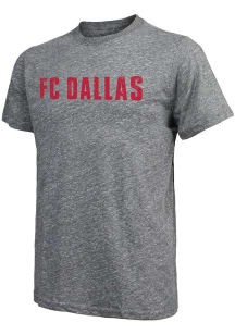 FC Dallas Grey WORDMARK Short Sleeve Fashion T Shirt
