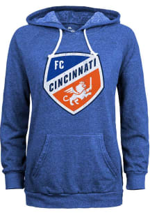 FC Cincinnati Womens Blue Primary Hooded Sweatshirt