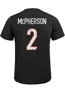 Evan McPherson Cincinnati Bengals Black Primary Player Short Sleeve Fashion Player T Shirt