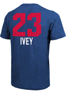 Jaden Ivey Detroit Pistons Blue Aldo Short Sleeve Fashion Player T Shirt