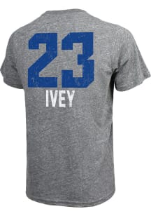 Jaden Ivey Detroit Pistons Grey Aldo Short Sleeve Fashion Player T Shirt