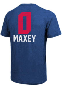 Tyrese Maxey Philadelphia 76ers Blue Aldo Short Sleeve Fashion Player T Shirt