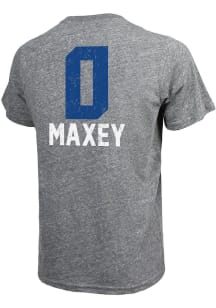 Tyrese Maxey Philadelphia 76ers Grey Aldo Short Sleeve Fashion Player T Shirt