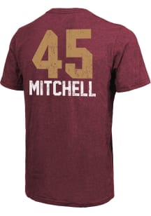 Donovan Mitchell Cleveland Cavaliers Maroon PLAYER TEE Short Sleeve Fashion Player T Shirt