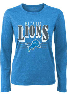 Officially Licensed NFL Women's Detroit Lions Long Sleeve T-Shirt