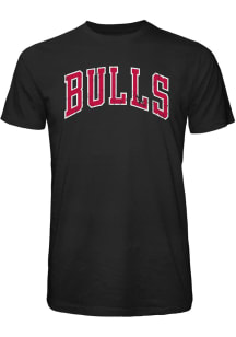 Chicago Bulls Black WORDMARK Short Sleeve Fashion T Shirt