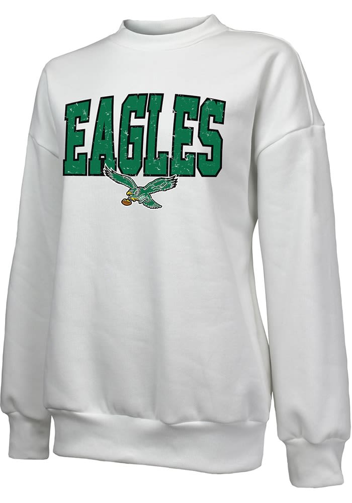 White philadelphia hotsell eagles sweatshirt