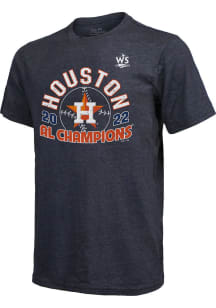 Houston Astros Navy Blue 2022 League Champions Power Play Short Sleeve T Shirt