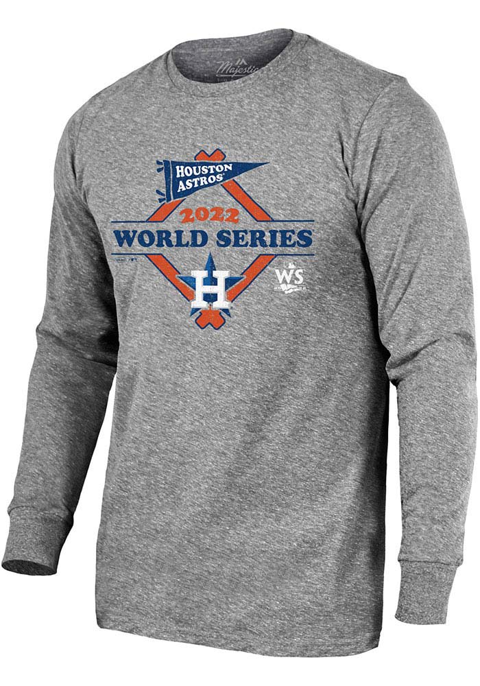 Brand New Men's Majestic MLB Houston Astros Long Sleeve Shirt