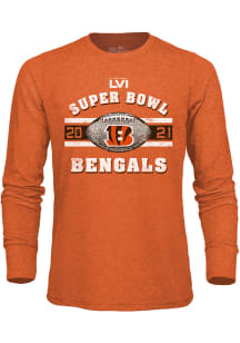 Cincinnati Bengals Orange Make It Happen Long Sleeve Fashion T Shirt