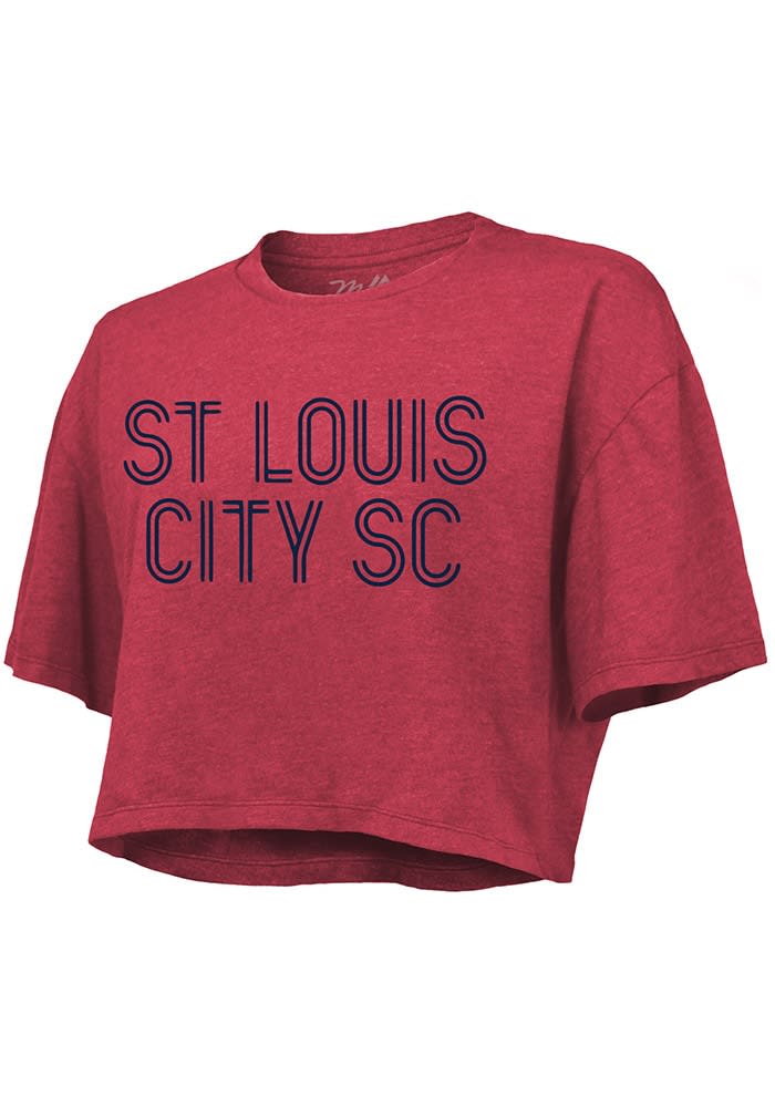 St Louis City SC 3x5 Red Silk Screen Grommet Flag