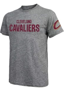 Cleveland Cavaliers Grey Tri-blend Short Sleeve Fashion T Shirt