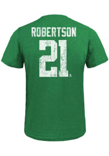 Jason Robertson Dallas Stars Kelly Green Name And Number Short Sleeve Fashion Player T Shirt
