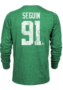 Tyler Seguin Dallas Stars Kelly Green Name And Number Long Sleeve Player T Shirt