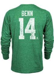 Jamie Benn Dallas Stars Kelly Green Name And Number Long Sleeve Player T Shirt