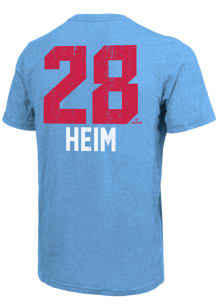 Jonah Heim Texas Rangers Light Blue Alt Aldo Short Sleeve Fashion Player T Shirt