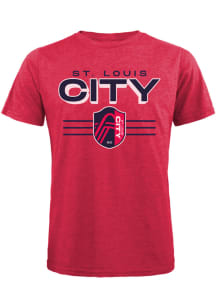 St Louis City SC Red Bernard Short Sleeve Fashion T Shirt