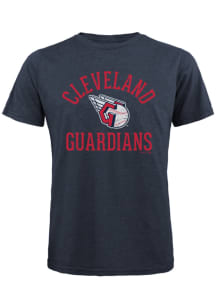 Cleveland Guardians Navy Blue Field Goal Sans Short Sleeve Fashion T Shirt